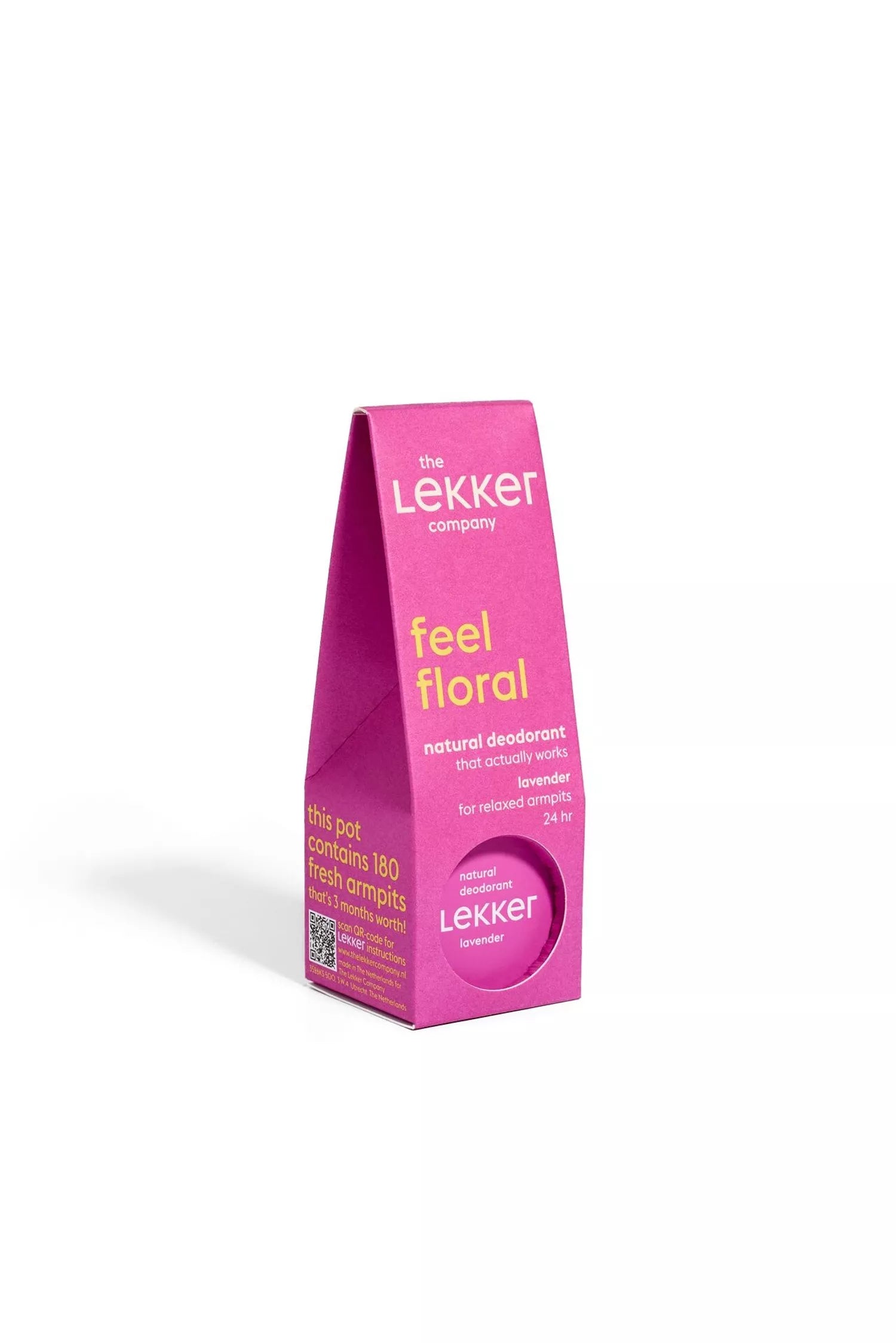 Déodorant crème The Lekker Company 50g