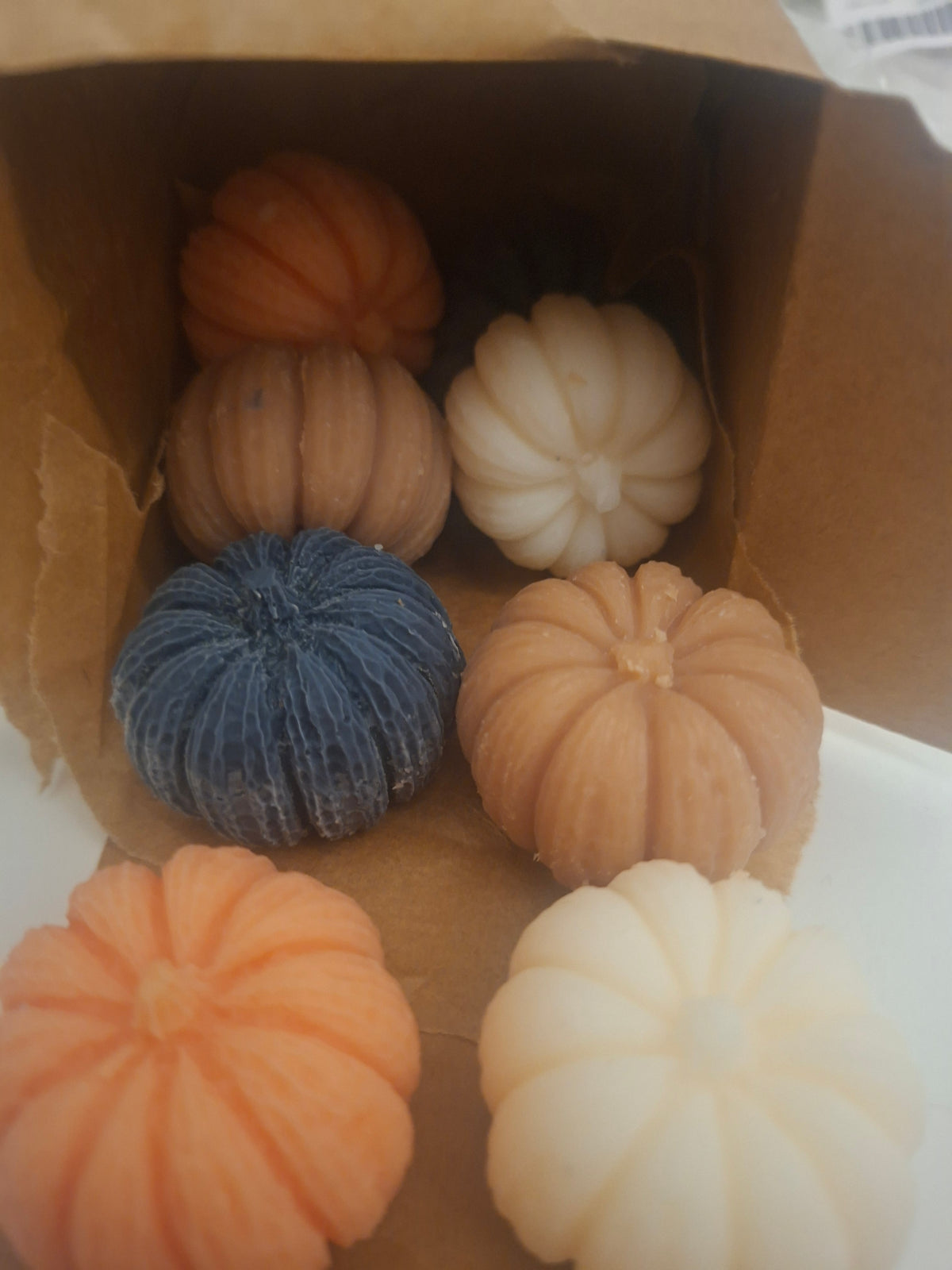 Boîte de 8 Fondants d'Halloween - Collection Citrouilles
