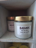 Bougie Badass : Fais les taire ... (parfum : violette)