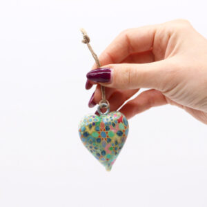 Lot de coeurs porte-bonheur (6pièces)